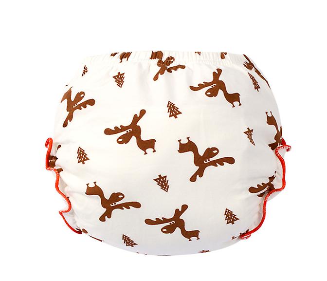 2Pcs elk 100CM for 14-16KG Cotton Panties, Newborn Baby Fashion Washable diaper pants, baby training pants AZ20675