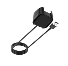 Lade das Bild in den Galerie-Viewer, 1m black Replaceable Usb Charger Charging Stand Holder Cable Adapter For Bracelet Watch AZ11523
