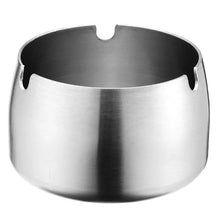Lade das Bild in den Galerie-Viewer, Ashtray Windproof Anti-Fall Thickened Stainless Steel Metal Creative Printed Logo  Gift
