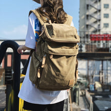 Lade das Bild in den Galerie-Viewer, Backpack Unisex Backpack College Middle School Student s Trendy Large Capacity Outdoor shoulder bag

