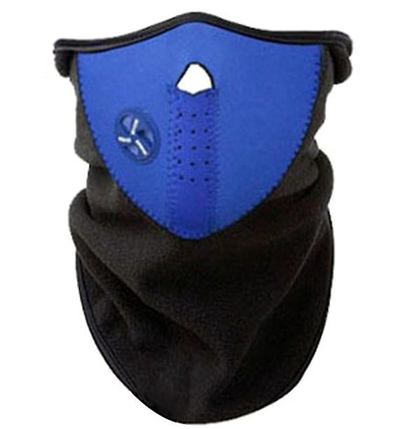 2Pcs blue Moto bike outdoor riding dust mask, sun protection and UV protection riding mask AZ11688