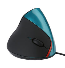 Lade das Bild in den Galerie-Viewer, 2.4G USB Wired Vertical Mouse PC Laptop Computer Optical Scroll Mice,black AZ11719
