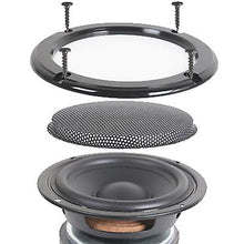 Load image into Gallery viewer, 1 pcs 6.5 inch Stereo electroacoustic horn grille, car speaker decoration ring AZ11821
