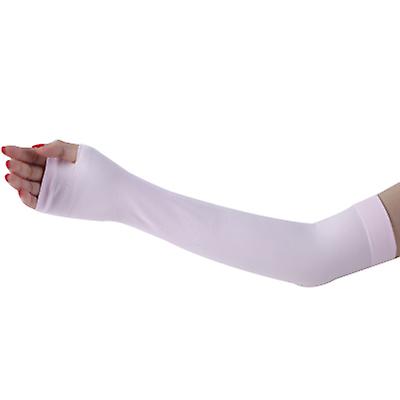 2Pcs pink Outdoor sports cycling camping sun protection sleeves, arm protection sleeves AZ13888