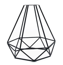 Lade das Bild in den Galerie-Viewer, 2pcs Iron Lamp Cover, retro chandelier lampshade, diamond birdcage lampshade AZ22671

