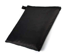 Lade das Bild in den Galerie-Viewer, 230*200cm black Garden furniture cover, outdoor swing dustproof and waterproof protective cover, with zipper AZ16030
