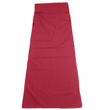 Load image into Gallery viewer, 115*210cm red Household anti dirty sleeping bag, portable liner, ultra-light hotel travel sleeping bag AZ21669

