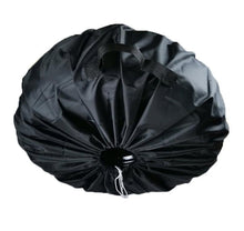 Load image into Gallery viewer, 1 pcs S 65*37cm Oxford cloth waterproof car spare tire cover, all black dustproof tire protection cover AZ18240
