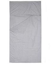 Lade das Bild in den Galerie-Viewer, 180*210cm gray Household anti dirty sleeping bag, portable liner, ultra-light hotel travel sleeping bag AZ21663
