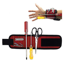 Lade das Bild in den Galerie-Viewer, 15 magnets black Magnetic wrist strap,Magnetic Wristband Pocket Tool AZ22104
