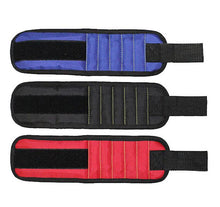 Lade das Bild in den Galerie-Viewer, 15 magnets black Magnetic wrist strap,Magnetic Wristband Pocket Tool AZ22104
