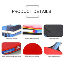 Load image into Gallery viewer, Tennis racquets professional table tennis racket set long short
