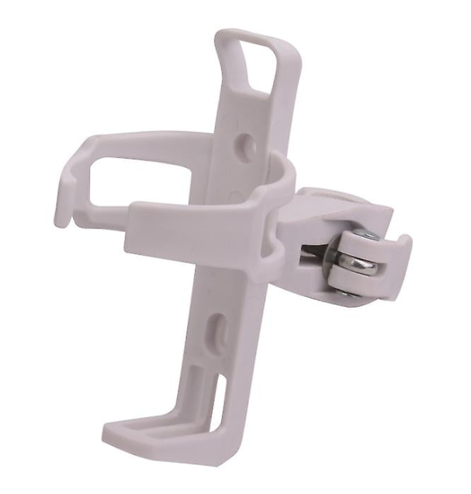 2Pcs white Bicycle bottle cage, multifunctional rotatable cup holder AZ15464