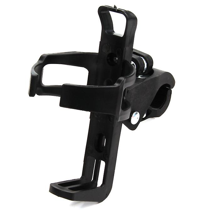 2Pcs black Bicycle bottle cage, multifunctional rotatable cup holder AZ15461