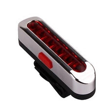Load image into Gallery viewer, 2Pcs white usb rechargeable bicycle tail light, mountain bike night riding warning light AZ10800
