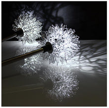 Lade das Bild in den Galerie-Viewer, 2 pcs white light Solar simulation dandelion yard decoration light, LED waterproof garden light AZ17243
