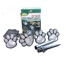 Load image into Gallery viewer, 1 pcs color light Solar 4 LED Dog Claw Shape Underground light Lights, Outdoor Garden Lawn Lights AZ16188
