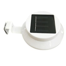 Load image into Gallery viewer, 1 pc black 3LED solar fence light, outdoor waterproof human body induction wall light AZ21547
