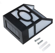 Load image into Gallery viewer, 2pcs color light Solar outdoor rainproof wall light, LED balcony pane light AZ14877
