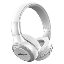 Lade das Bild in den Galerie-Viewer, Cool Headphones Headsets ZEALOT B19 Foldable BT Headset with Microphone earphone White
