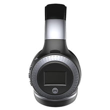 Lade das Bild in den Galerie-Viewer, Cool Headphones Headsets ZEALOT B19 Foldable BT Headset with Microphone earphone Black with Grey
