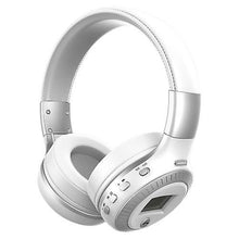 Lade das Bild in den Galerie-Viewer, Cool Headphones Headsets ZEALOT B19 Foldable BT Headset with Microphone earphone White
