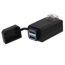 Load image into Gallery viewer, 12-24v universal motorcycle QC 3.0 dual USB car charger with switch AZ22046
