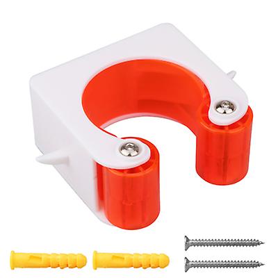 2pcs orange Mountain bike parking buckle, household wall rack, bicycle display rack AZ22350
