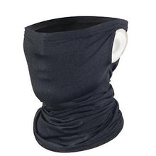 Lade das Bild in den Galerie-Viewer, 2Pcs gray Summer sunscreen ice silk riding mask, half face Anti-UV hanging ear cover for fishing hiking AZ13869
