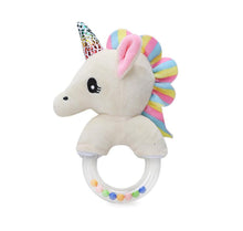 Load image into Gallery viewer, 2Pcs pig Cute Baby Rattle and Teether Easy Grip, Baby Toy Baby Activity Teething Toys AZ10751
