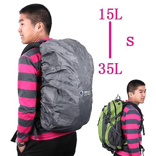 2pcs Unisex Backpacks Rain Cover Small Gray