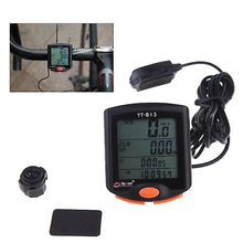 Load image into Gallery viewer, Bicycle Bike Computers BoGeer YT-813 Imported Sensors LCD Backlit Speedometer Odometer Computer Rainproof
