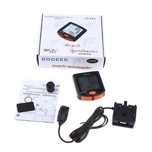 Load image into Gallery viewer, Bicycle Bike Computers BoGeer YT-813 Imported Sensors LCD Backlit Speedometer Odometer Computer Rainproof
