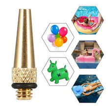 Lade das Bild in den Galerie-Viewer, Bicycle Small Parts Bike Valve Adapter Set Bike Tire Valve Converter Kit Presta to Dunlop Schrader to Presta Valve Adapter Nozzle Needle Kit
