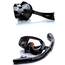 Lade das Bild in den Galerie-Viewer, Diving Snorkeling Equipment Sets Professional Silicone Scuba Dive Mask Snorkel Set Use for Swimming Diving Snorke
