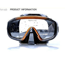 Lade das Bild in den Galerie-Viewer, Diving Snorkeling Equipment Sets Professional Silicone Scuba Dive Mask Snorkel Set Use for Swimming Diving Snorke
