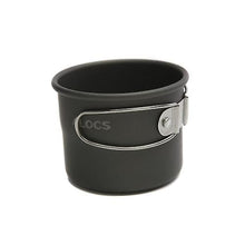 Lade das Bild in den Galerie-Viewer, 2* Camping Cookware Dinnerware ALOCS TW-402 Portable Aluminum Oxide   Cup Foldable Handles 150ml Outdoor
