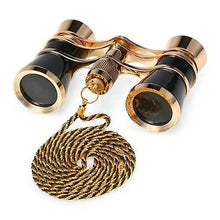 Lade das Bild in den Galerie-Viewer, Binoculars 3x25 Opera Glasses Lens Retro Metal Body Mini Theater Binoculars
