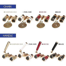 Lade das Bild in den Galerie-Viewer, Binoculars 3x25 Opera Glasses Lens Retro Metal Body Mini Theater Binoculars

