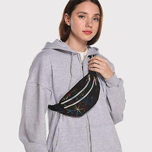 Lade das Bild in den Galerie-Viewer, Fanny Packs New Style Multicolor Sport Multilayer Outdoor PU Waist Pack Fashion Men And Women Chest Pack
