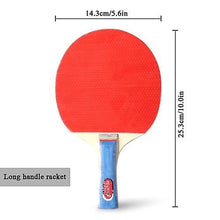 Lade das Bild in den Galerie-Viewer, Ping Pong Paddles Sets Quality Ping Pong Paddles Table Tennis Rackets 2 Ping Pong Bats Long Handle Ping Pong Racket Set
