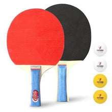 Lade das Bild in den Galerie-Viewer, Ping Pong Paddles Sets Quality Ping Pong Paddles Table Tennis Rackets 2 Ping Pong Bats Long Handle Ping Pong Racket Set
