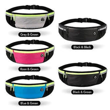 Load image into Gallery viewer, Fanny Packs Ultralight Running Belt Bag with Reflective Strips Men Women Water-repellent Waist Bag with Earphone Jack Waistpack
