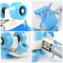 Load image into Gallery viewer, Ab Wheels Rollers Adjustable Size Children Roller Skates Double Row Skates Skating Shoes Double Wheels Skates for Beginners Girls Boys
