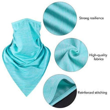 Lade das Bild in den Galerie-Viewer, 2pcs Masks Summer Ice Silk Triangle Scarf Face Mask
