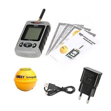 Lade das Bild in den Galerie-Viewer, Fish Finders LUCKY Portable Professional Sounder Wireless Sonar Fish Finder Fishing Probe Detector Fishfinder with Dot Matrix
