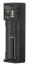 Lade das Bild in den Galerie-Viewer, 18650/26650 battery charger, USB single slot smart universal charger AZ10357
