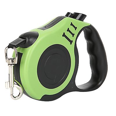 3m green Retractable Dog Lead Tape Walk Extendable Leash 3M 5M Pet Training Heavy Duty AZ21236