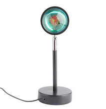 Lade das Bild in den Galerie-Viewer, 1# USB rechargeable desk lamp, rainbow projection background atmosphere light AZ10020

