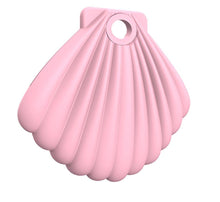 Load image into Gallery viewer, 3pcs pink Shell shape silicone mask storage box, dustproof and waterproof for repeated use AZ17420

